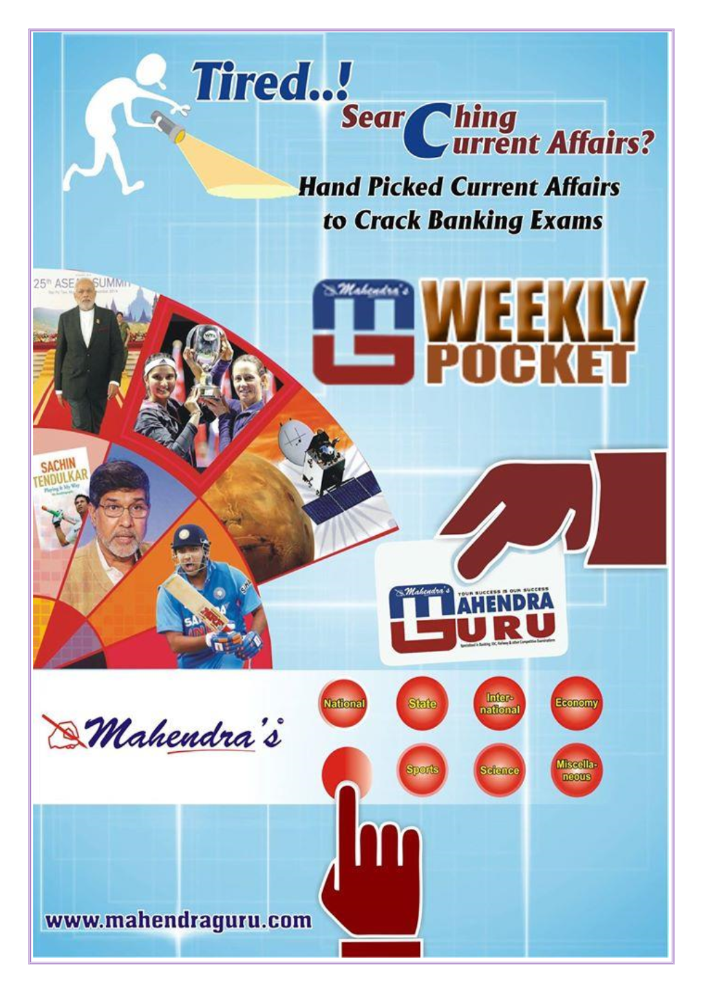 CURRENT AFFAIRS WEEKLY POCKET (27 Jan 2020 to 01 Feb 2020)
