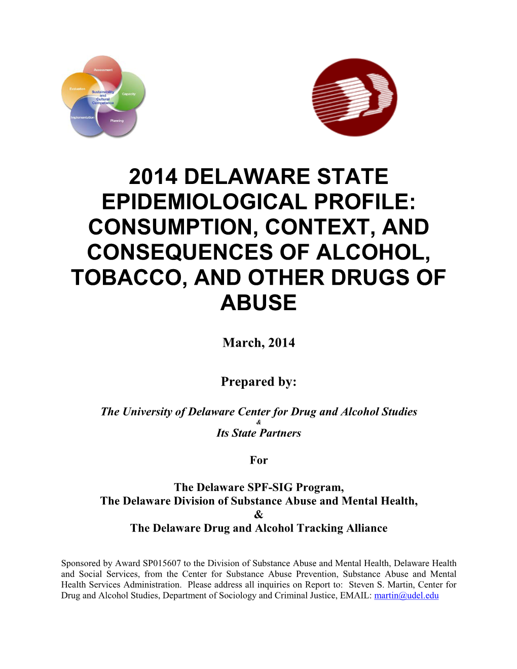 2014 Delaware Epidemiological Report