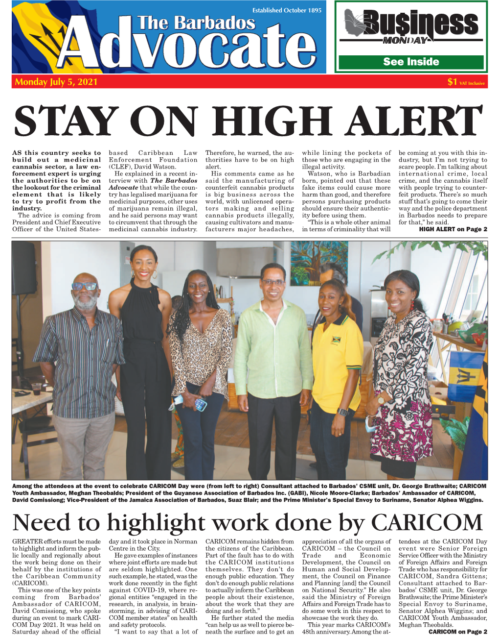 Need to Highlight Work Done by CARICOM