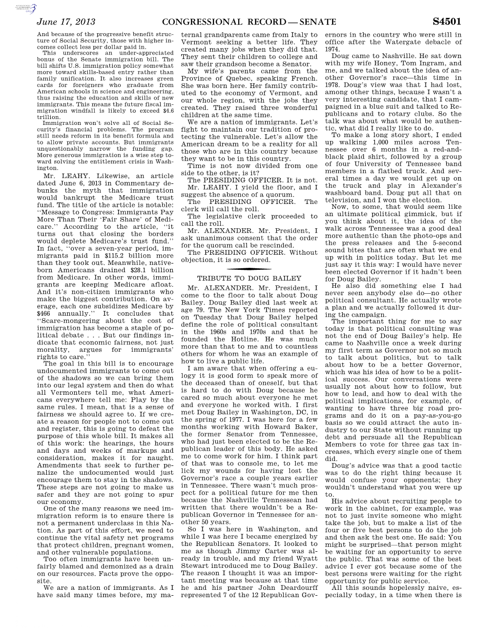 Congressional Record—Senate S4501