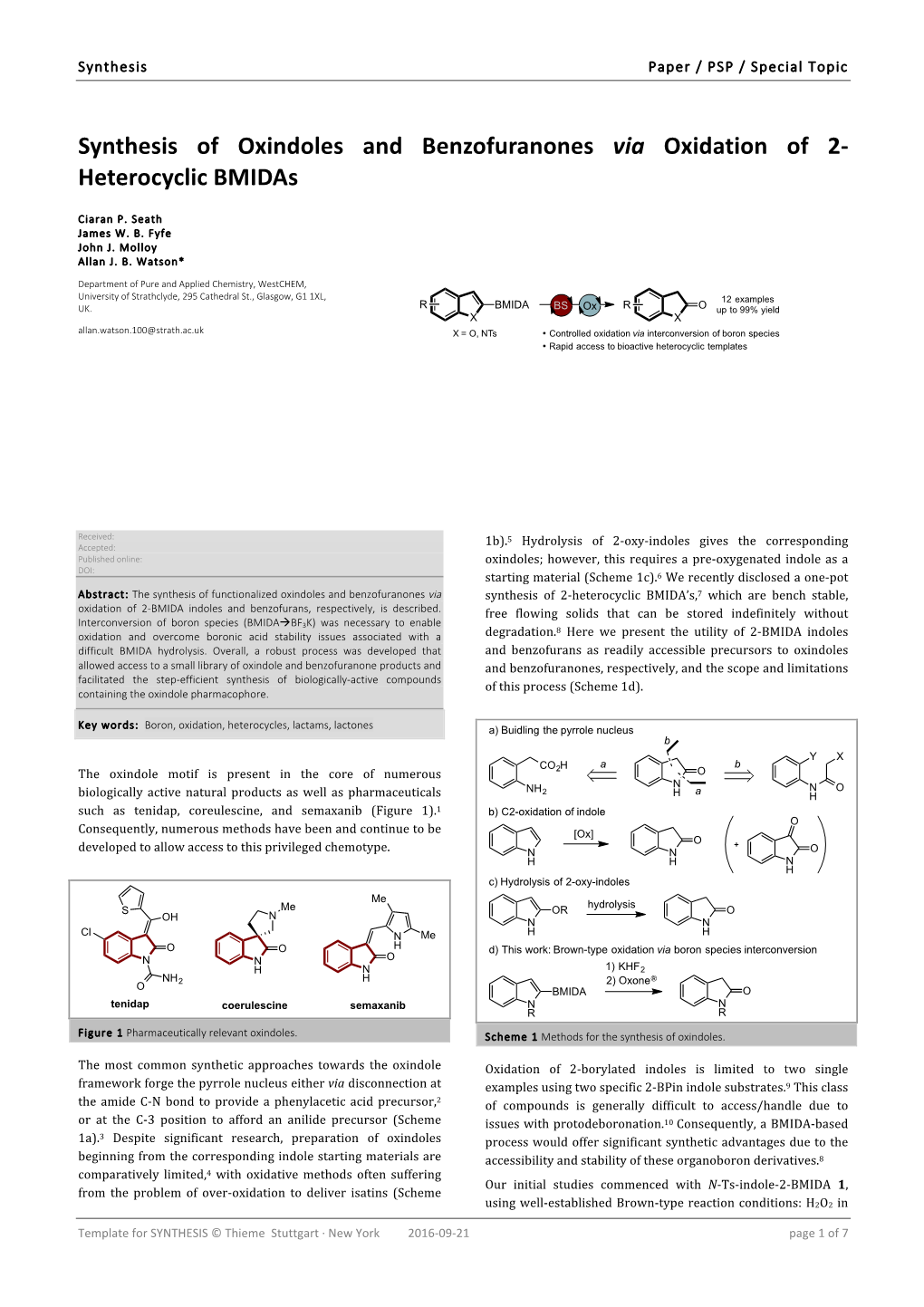 Seath-Etal-Synthesis2016-Synthesis-Of-Oxindoles-And-Benzofuranones