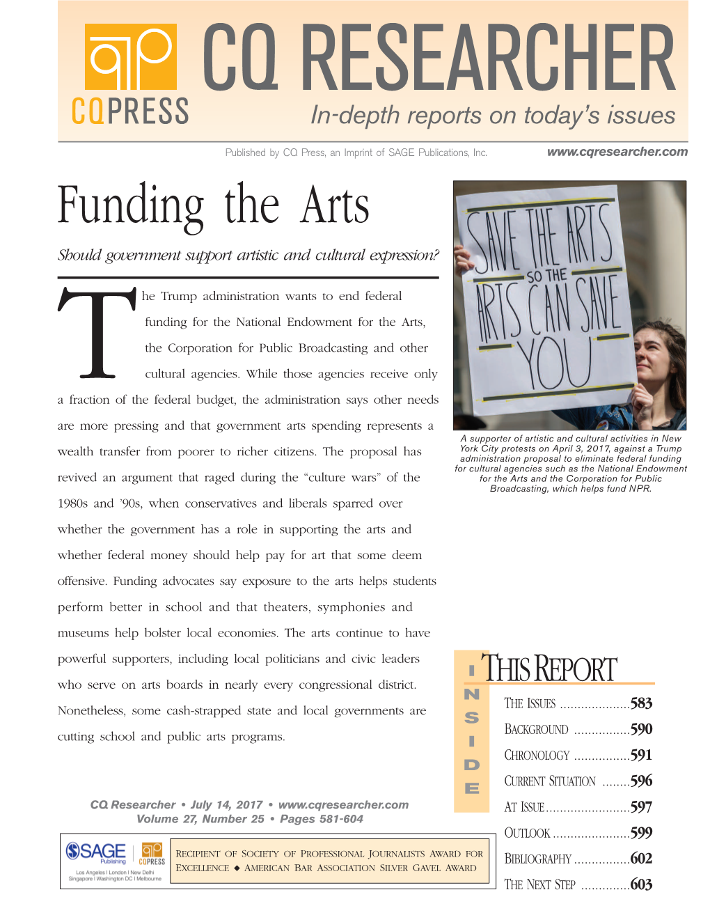 CQR Funding the Arts