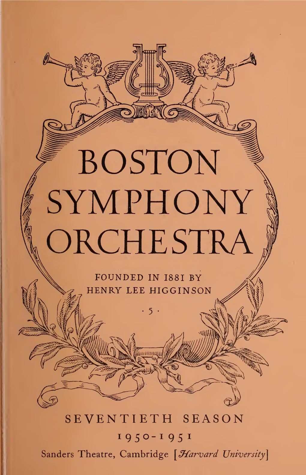 Boston Symphony Orchestra Concert Programs, Season 70, 1950-1951