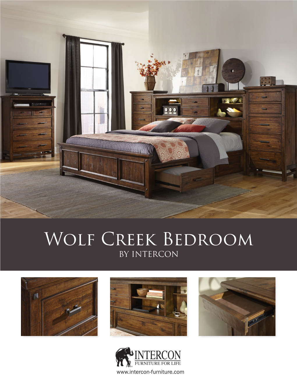 Wolf Creek Bedroom by INTERCON