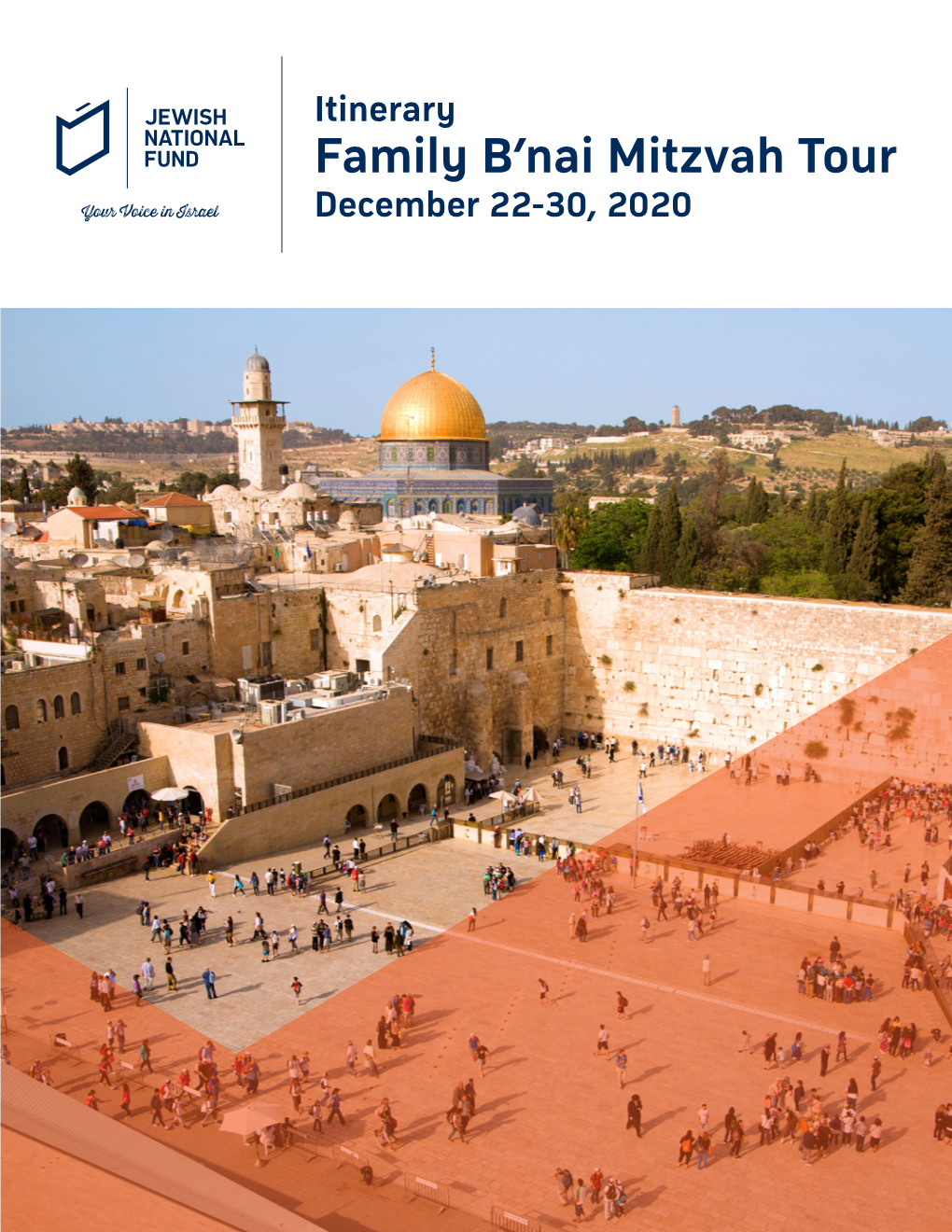 Family B'nai Mitzvah Tour