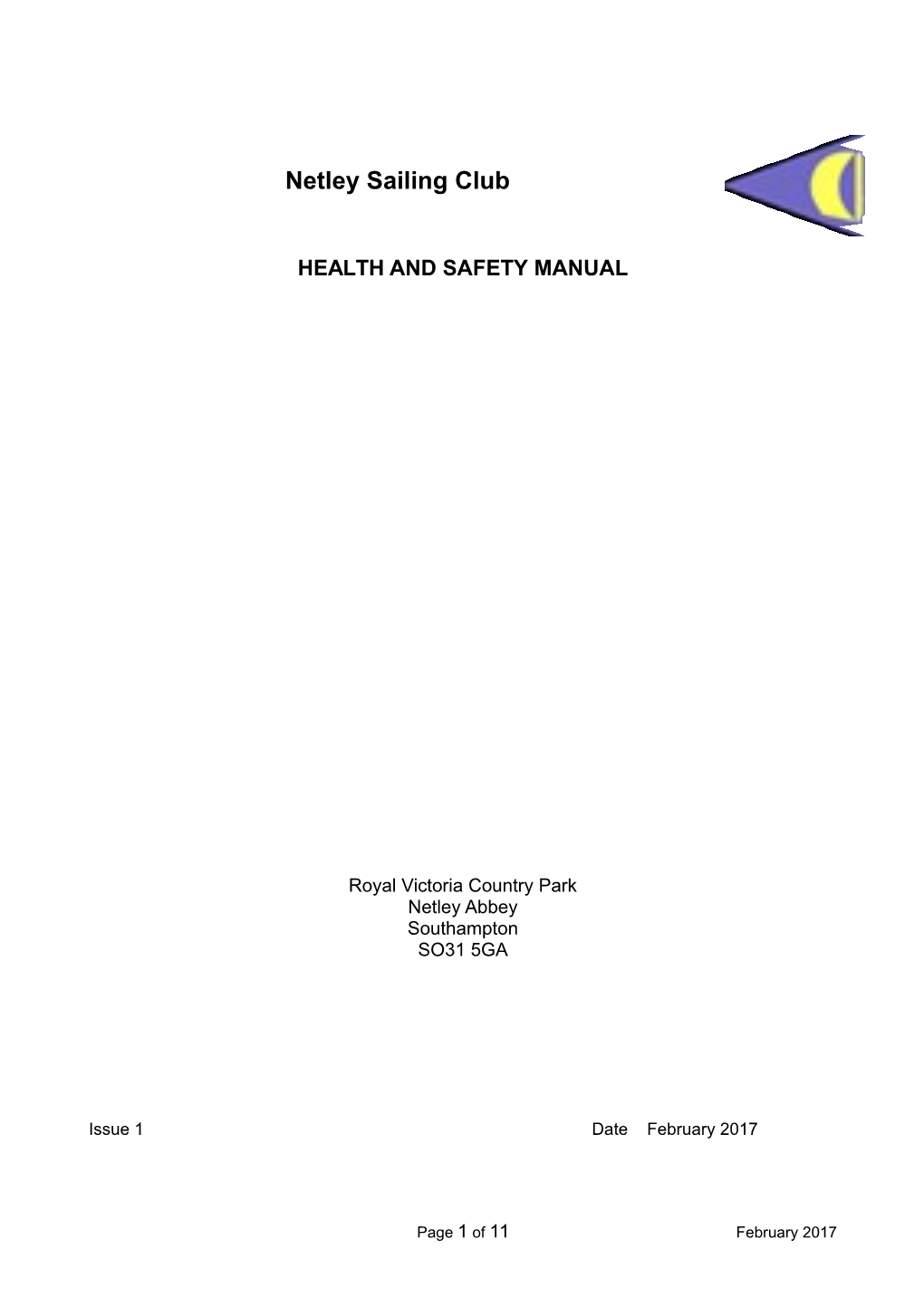 Health and Safety Manual