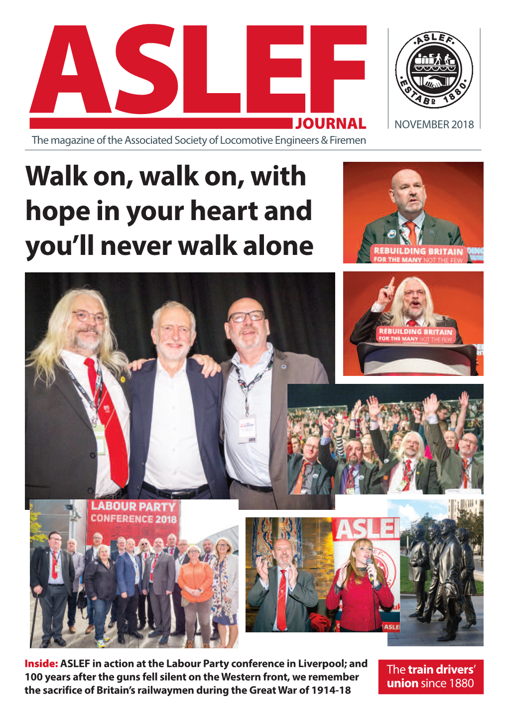 Walk On, Walk On, with Hope in Your Heart and You'll Never Walk Alone