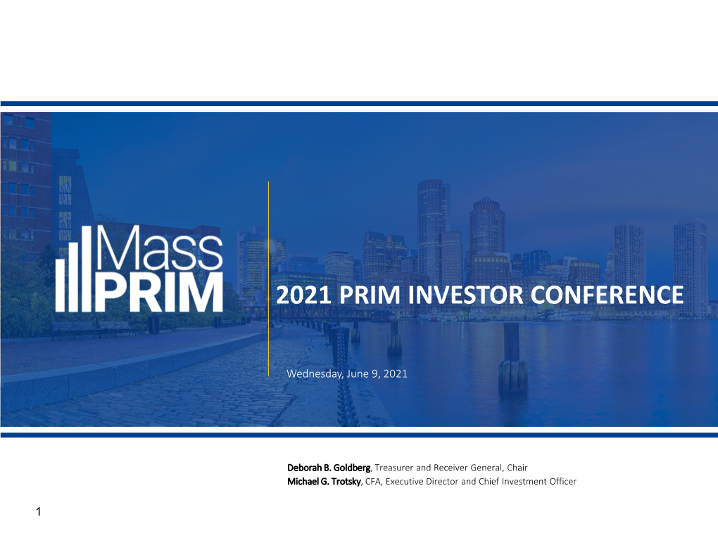 2021 Investor Conference Presentation