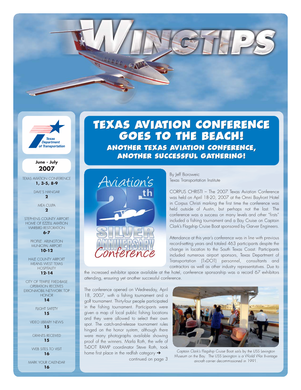 Texas Aviation Conference Goes to the Beach!