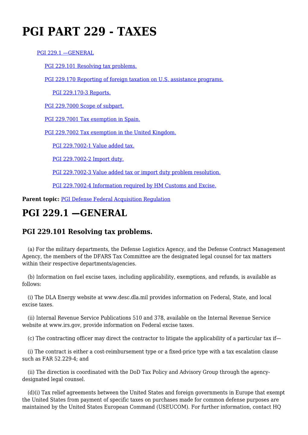 Pgi Part 229 - Taxes
