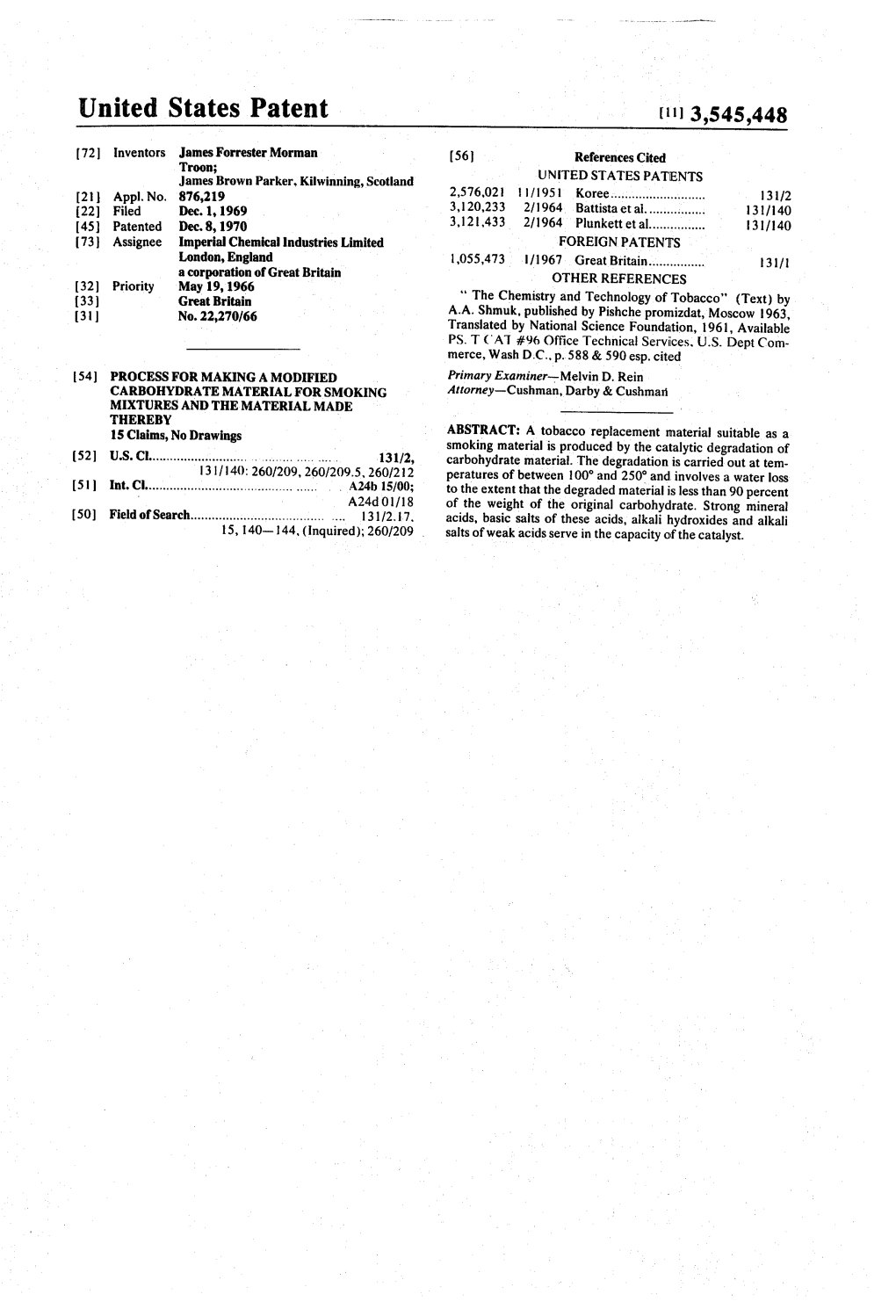 United States Patent (113,545,448