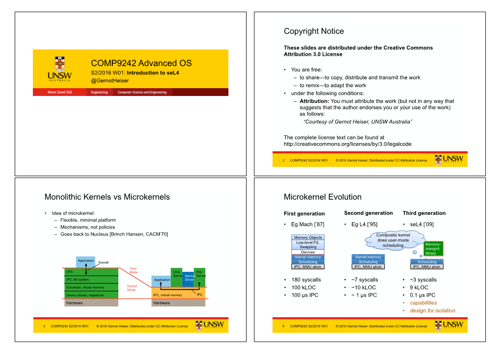 COMP9242 Advanced OS