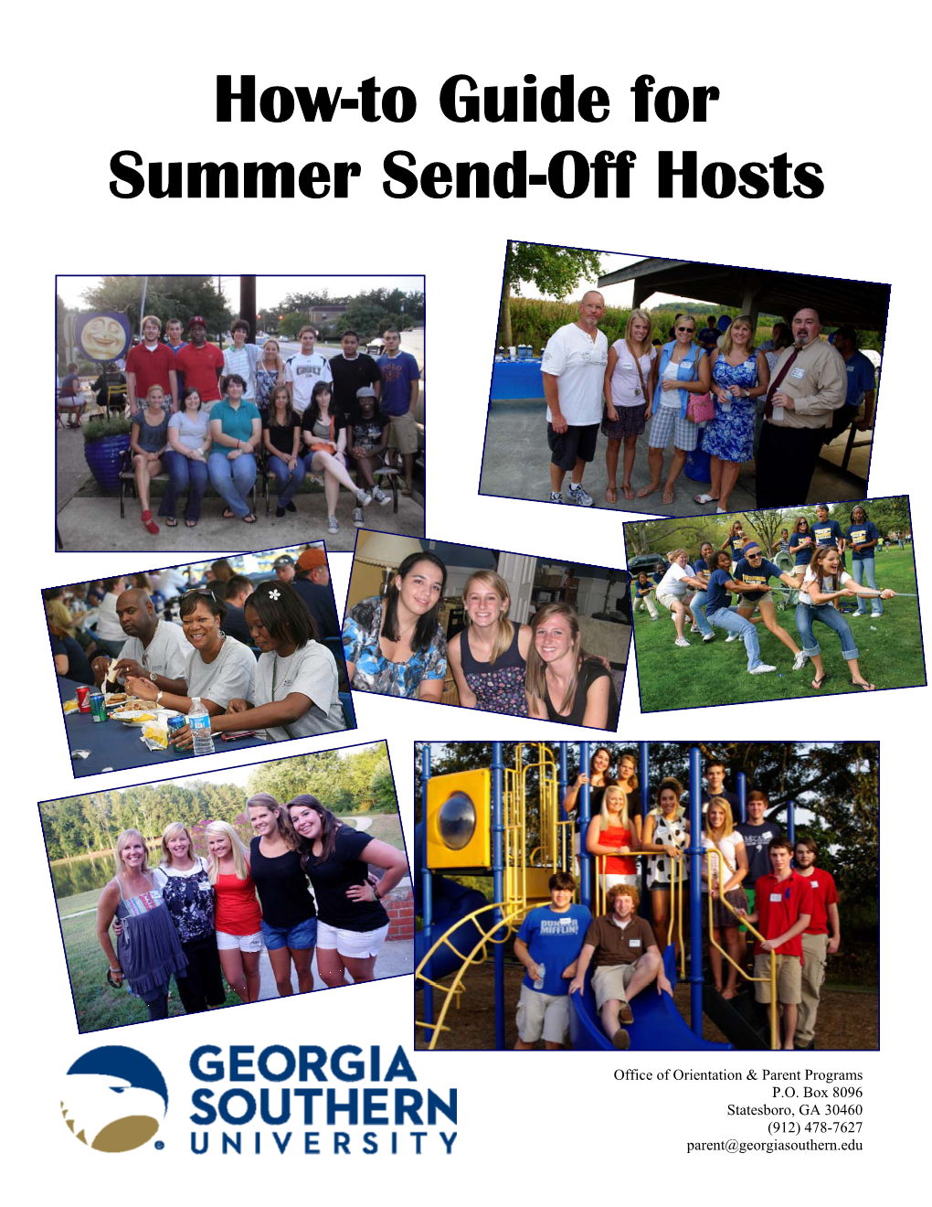 How-To Guide for Summer Send-Off Hosts