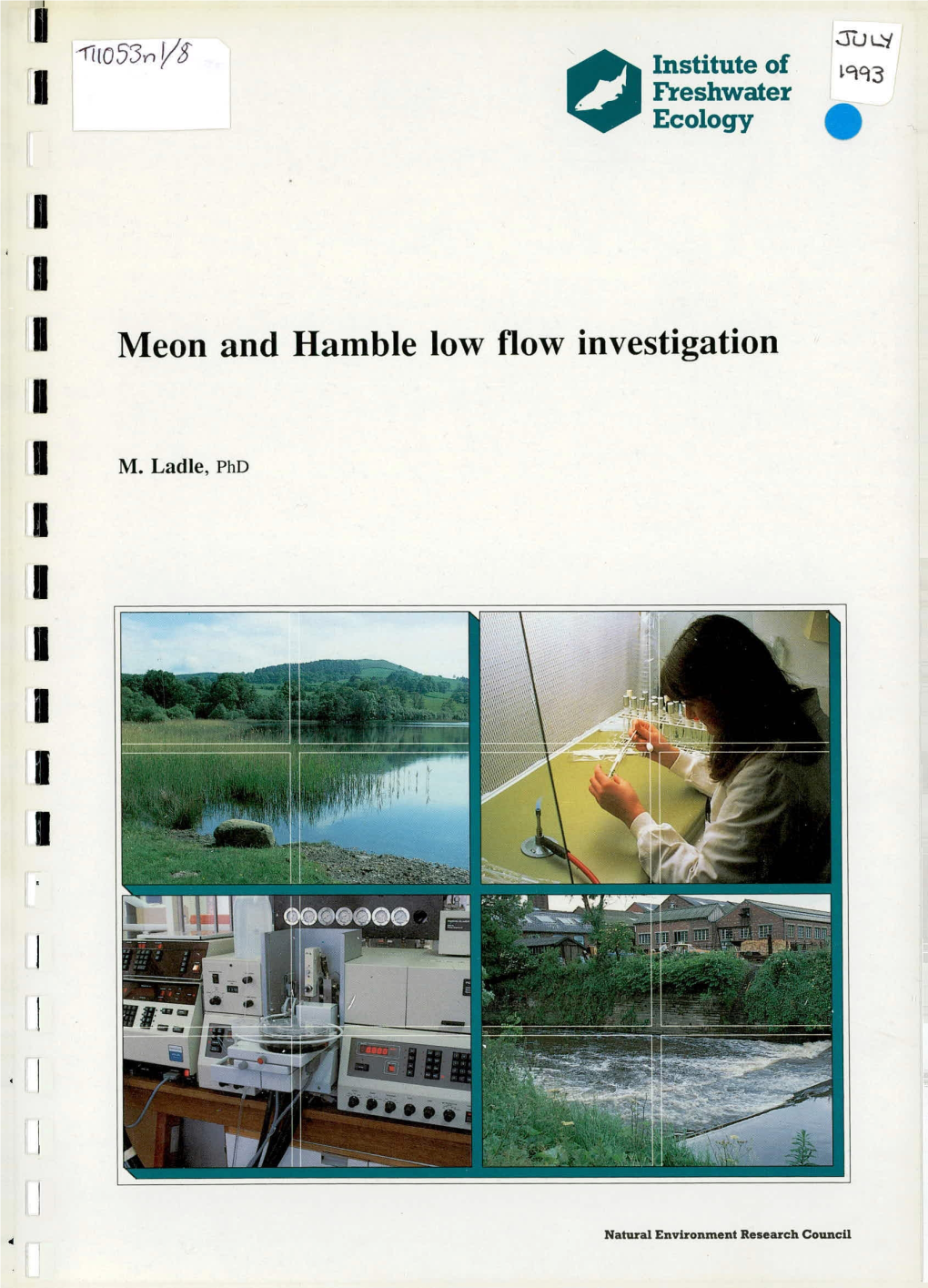 Meon and Hamble Low Flow Investigation