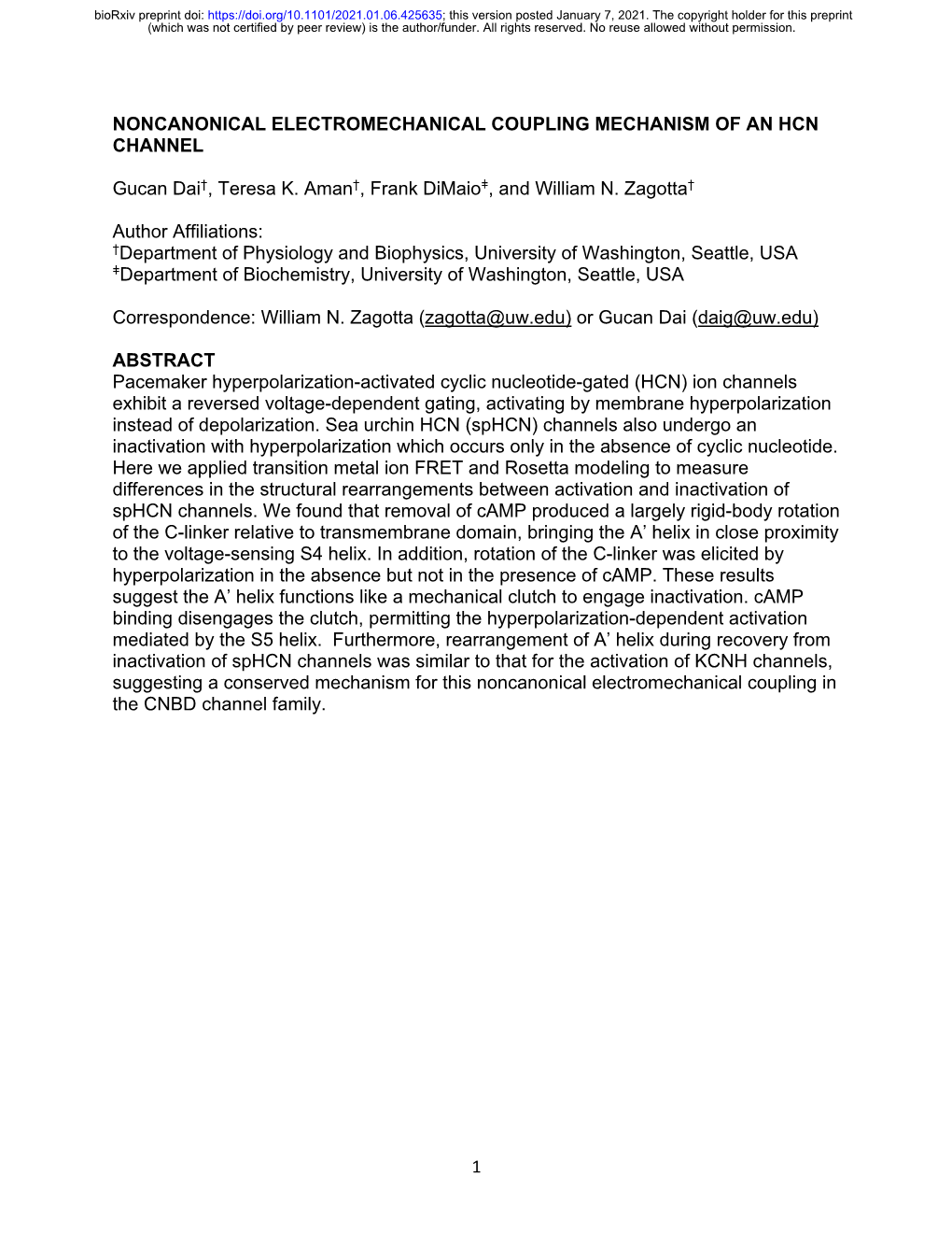 1 Noncanonical Electromechanical