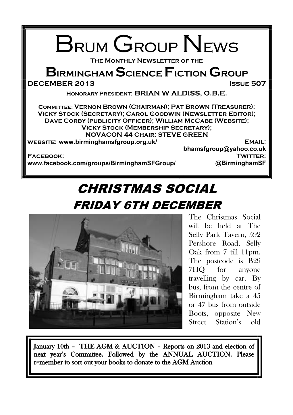 BSFG News 507 December 2013