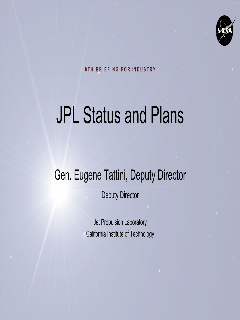 JPL Status and Plans