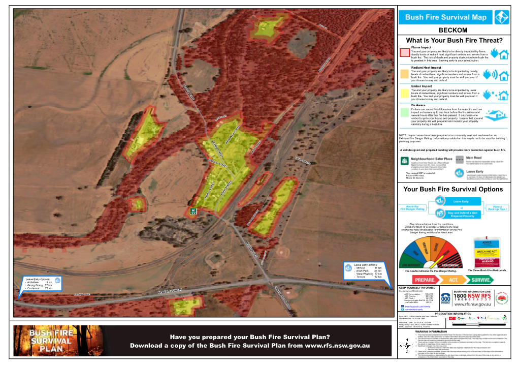 Beckom Bush Fire Survival