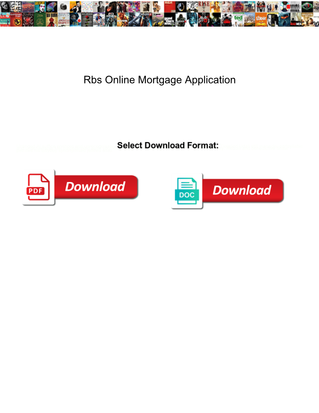 Rbs Online Mortgage Application