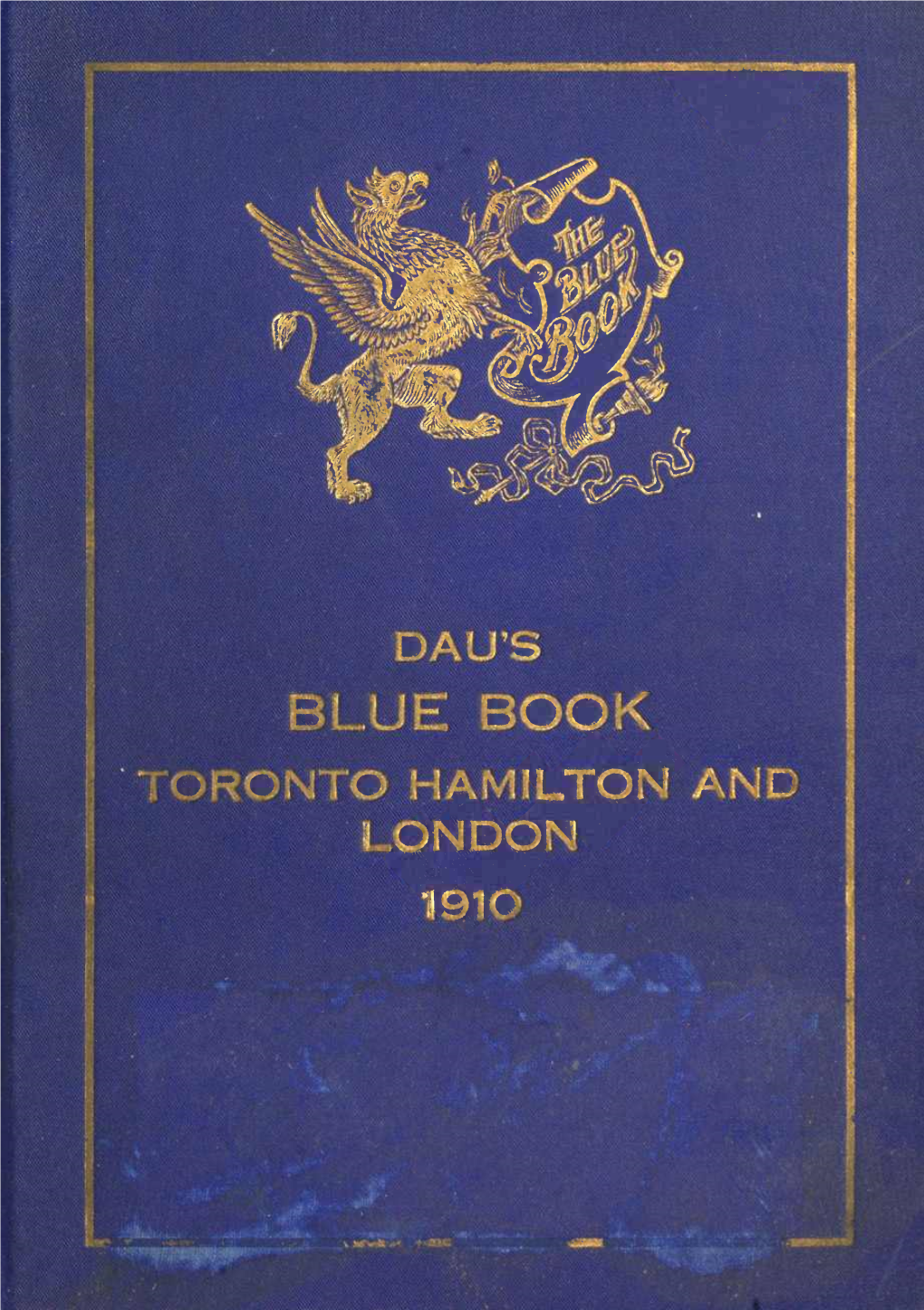 Dau's Blue Book 1910