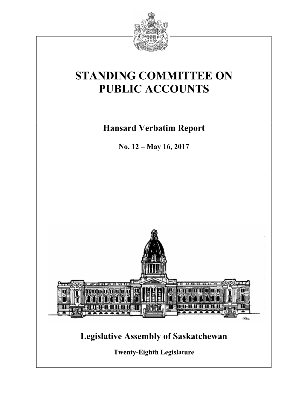 PAC/CCOLA, Canadian Council of Public Accounts Committees/Canadian Council of Legislative the Chair: — Good Morning, Everyone