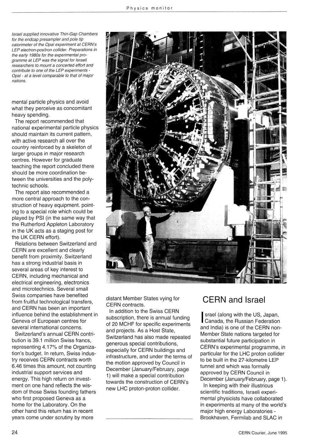 CERN and Israel CERN Contracts