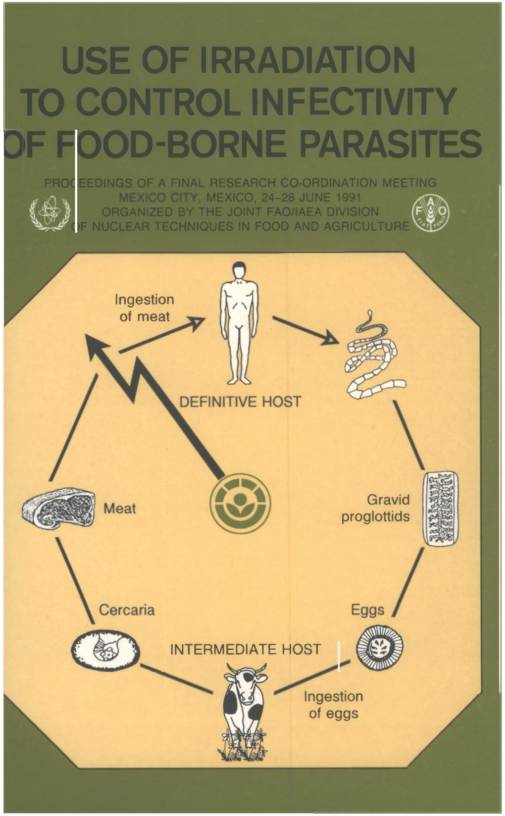 Use of Irradiation to Control ¡Nfectivity F Food-Borne Parasites