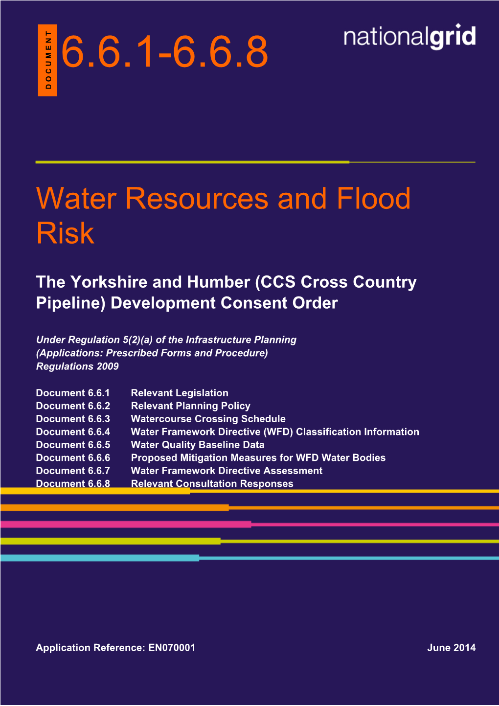 Water Resources and Flood Risk 1 Environmental Statement Document 6.6.1