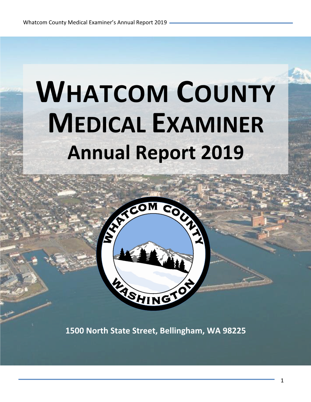 2019 Medical Examiner Annual Report
