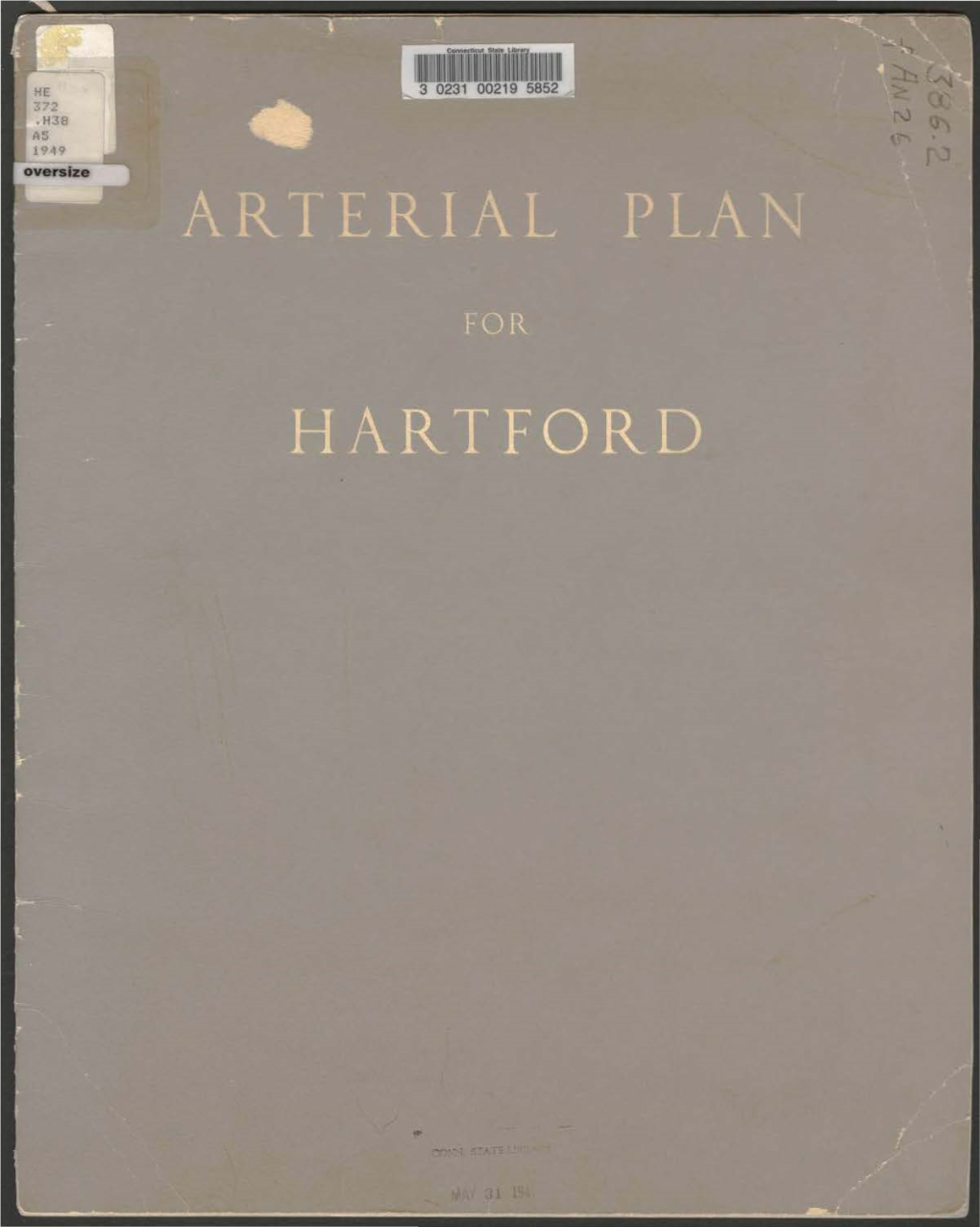 Arterial Plan for Hartford
