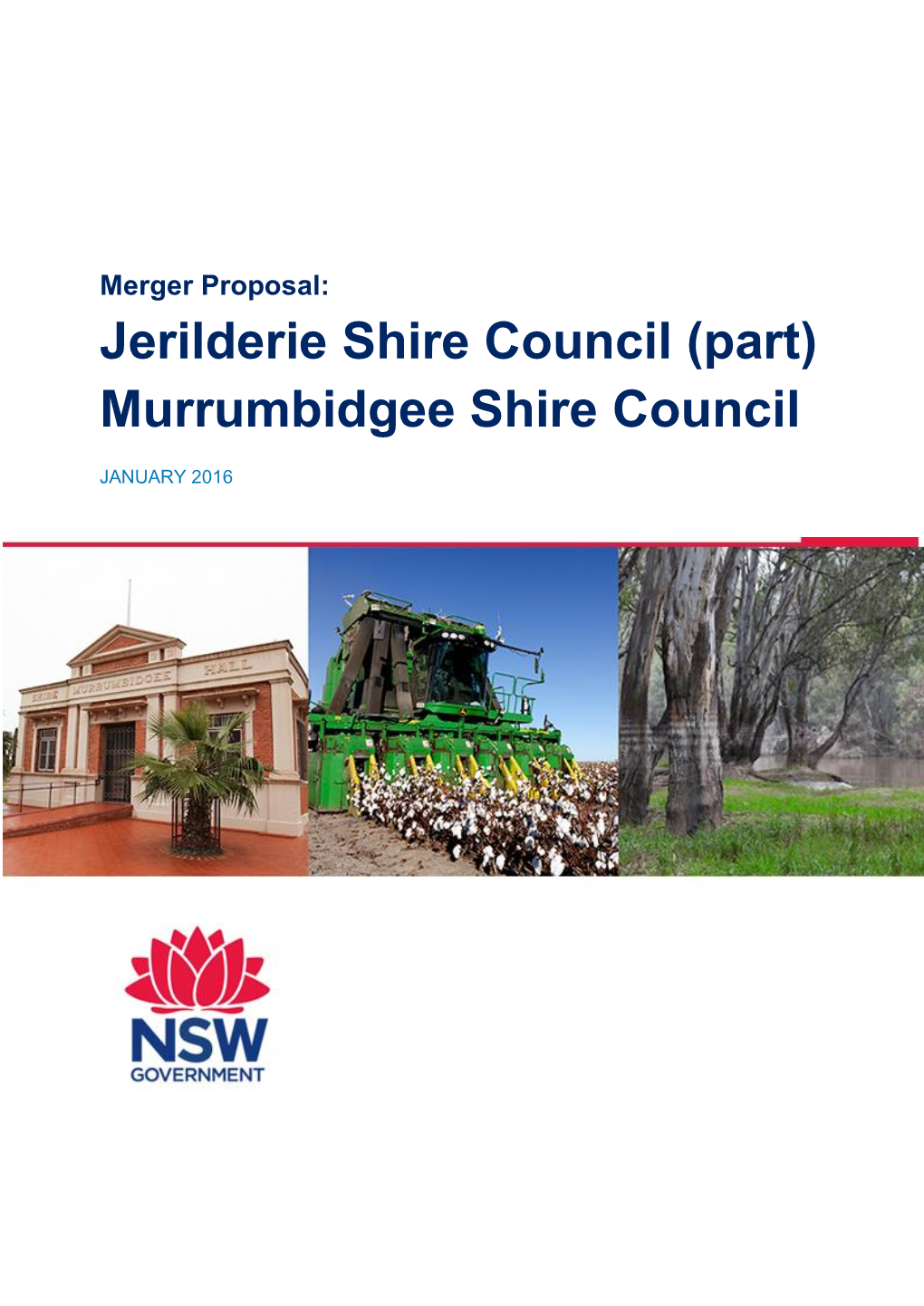 Jerilderie Shire Council (Part) Murrumbidgee Shire Council