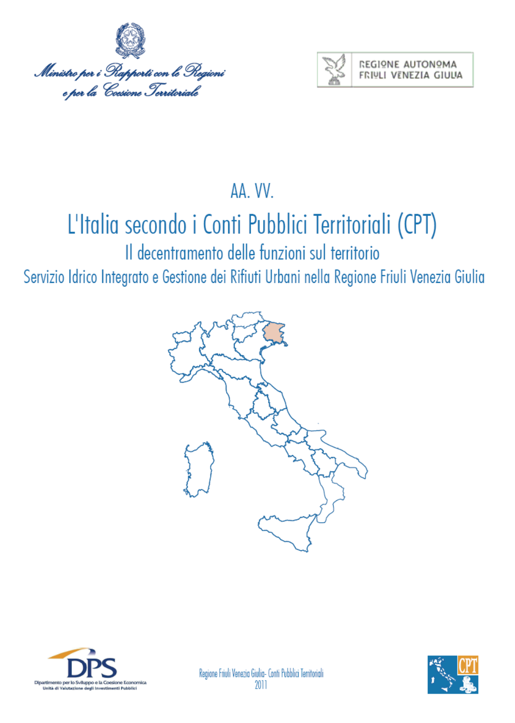 Monografia CPT Regione Friuli Venezia Giulia