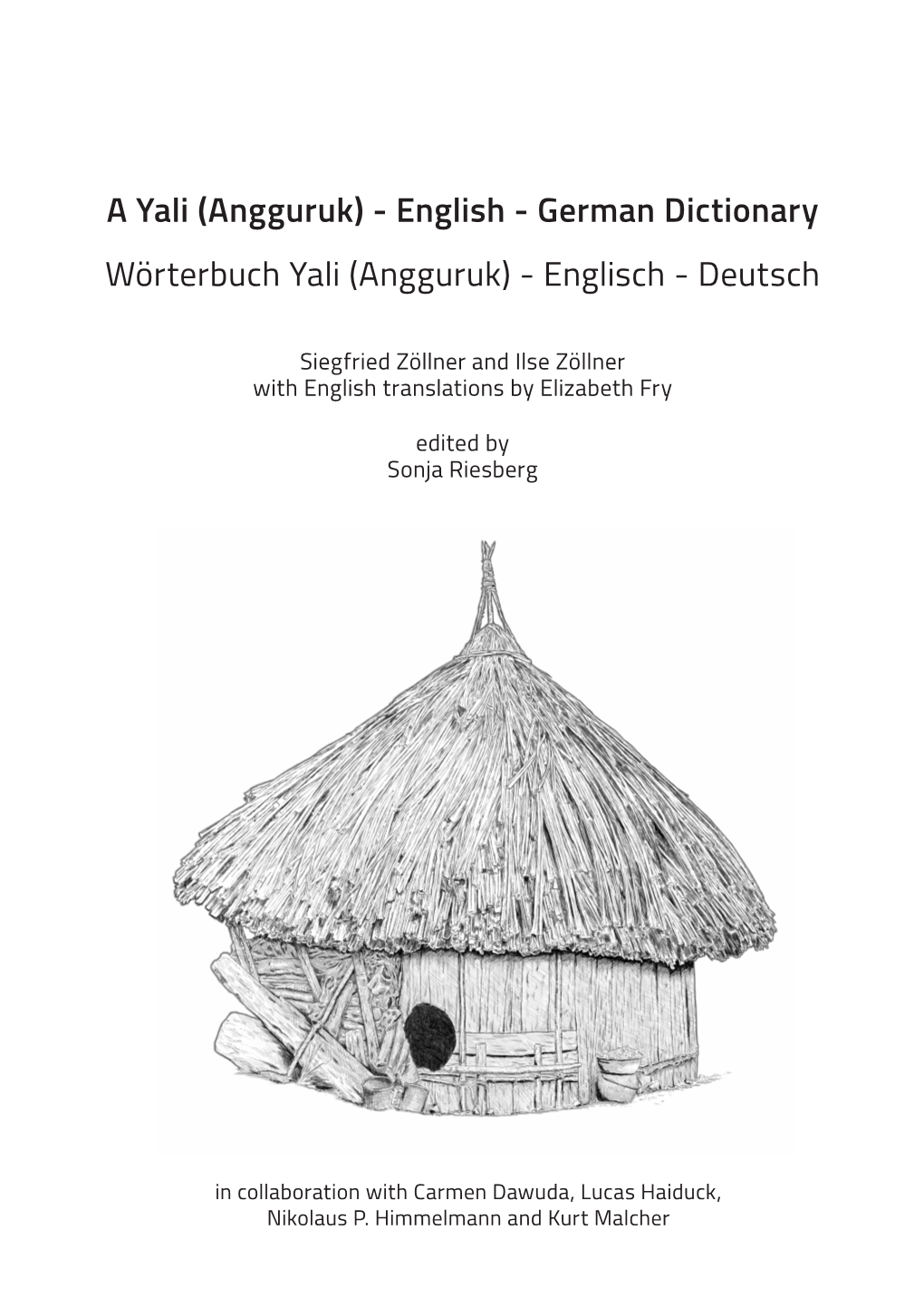 English - German Dictionary Wörterbuch Yali (Angguruk) - Englisch - Deutsch