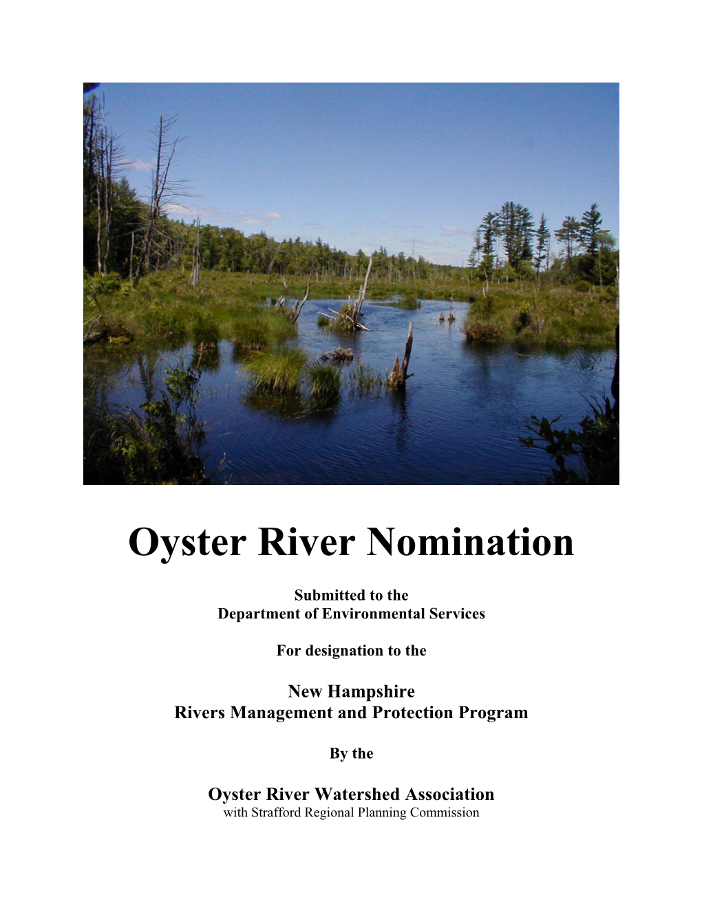 Isinglass River Management Plan