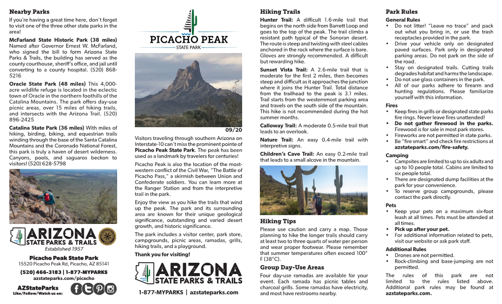 Picacho Peak Park