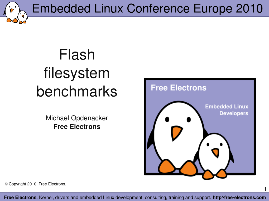 Flash Filesystems