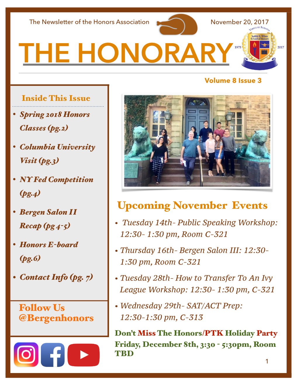 The Honorary Nov 2017