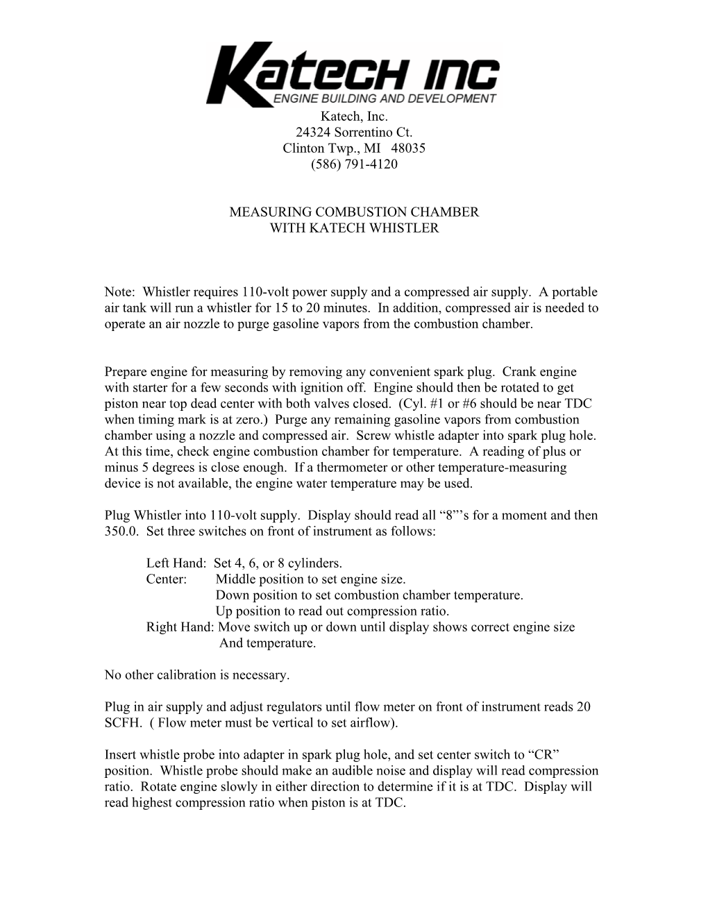 WHISTLER INSTRUCTIONS.Pdf