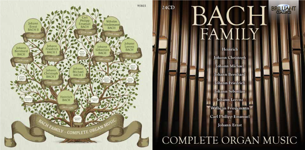 Bach and the Organ Bach Are of Doubtful Authorship