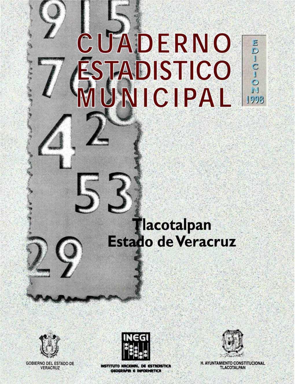 Cuaderno Estadístico Municipal 1998