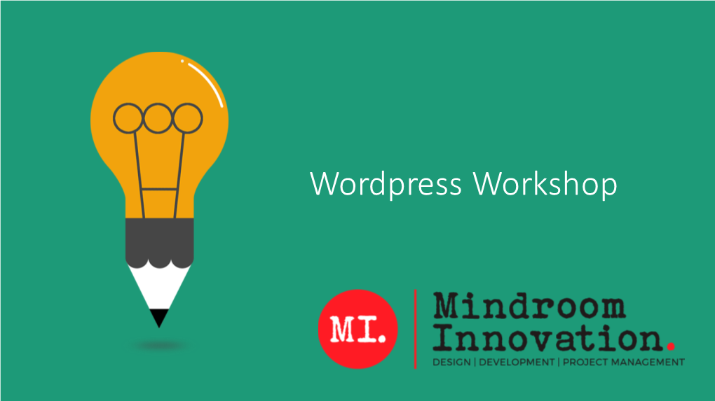Wordpress Workshop