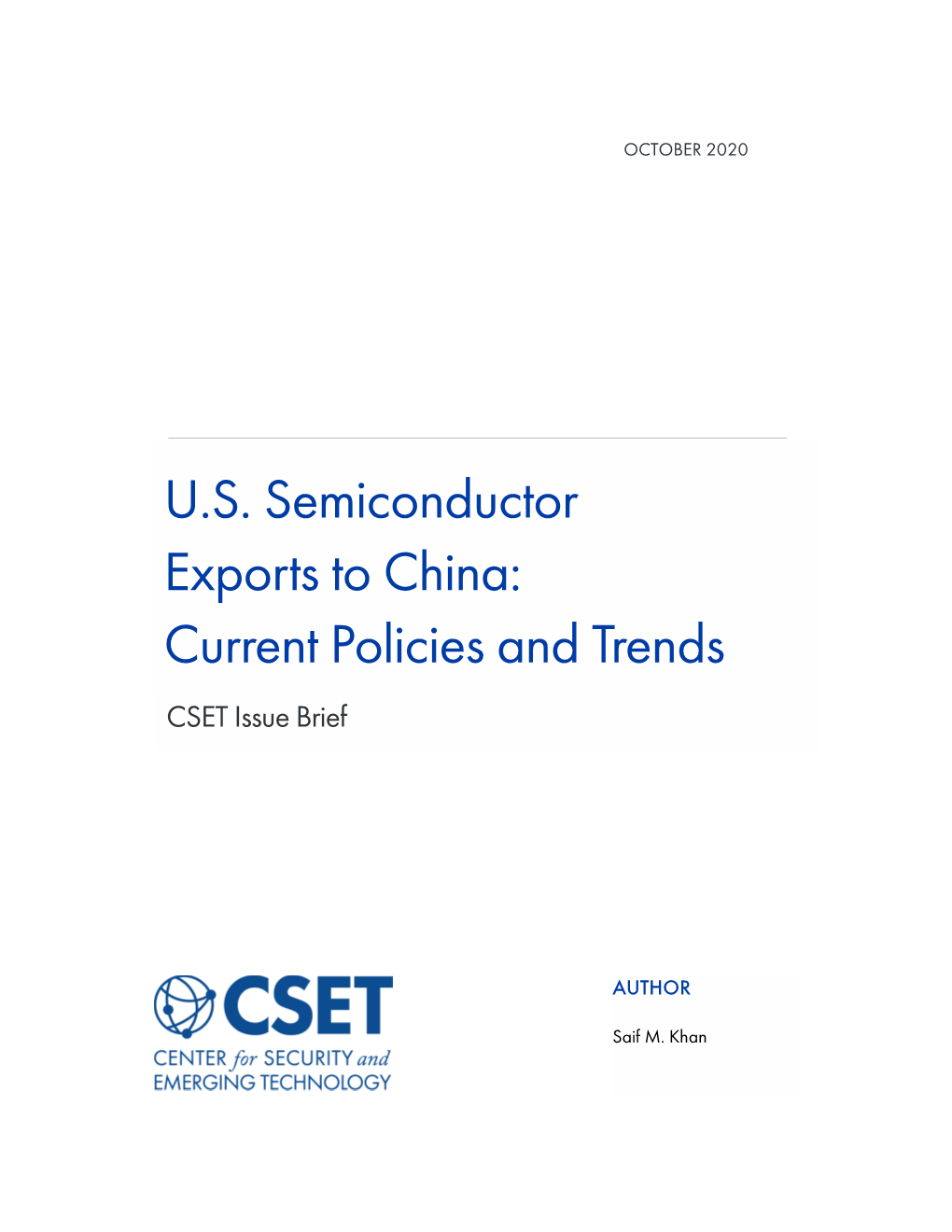 US Semiconductor Exports to China: Current Policies and Trends