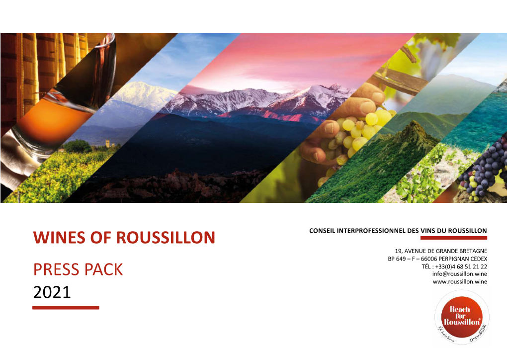 Wines of Roussillon 2021 Press