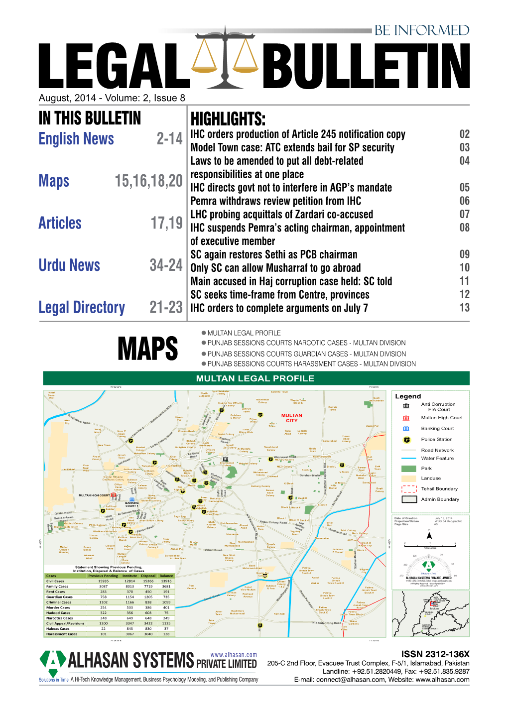 Legal Bulletin Volume 2 Issue 8.Pdf