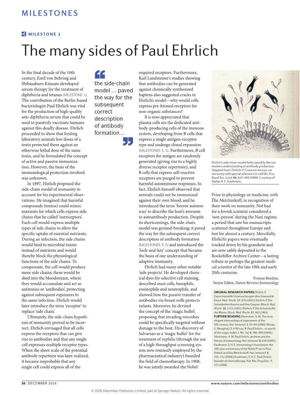 The Many Sides of Paul Ehrlich