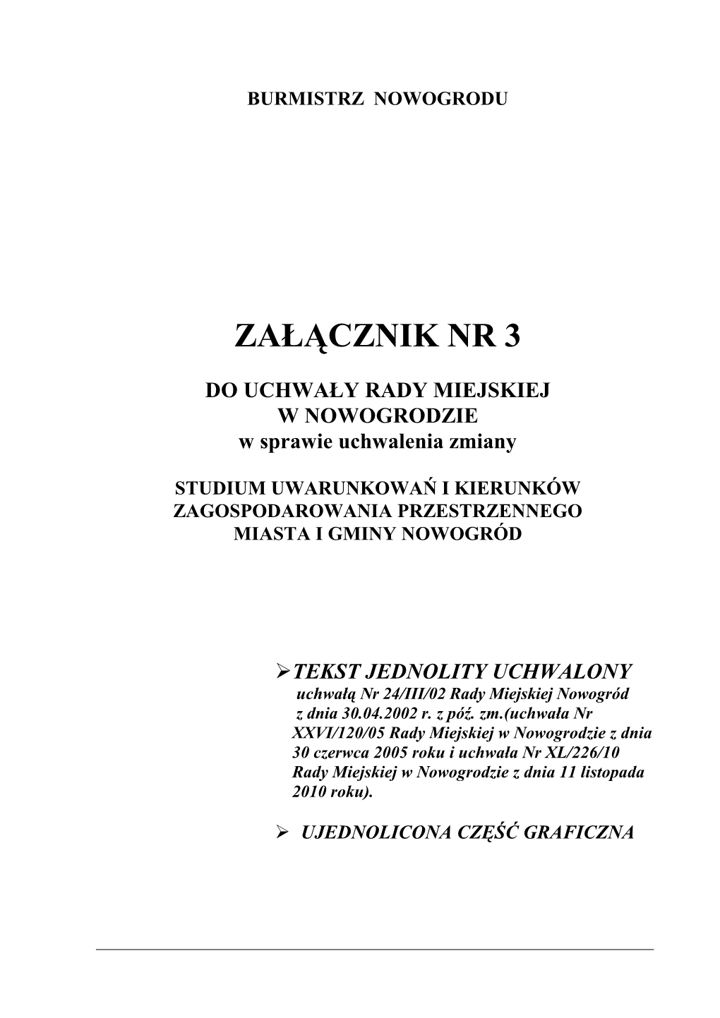 Załącznik Nr 3