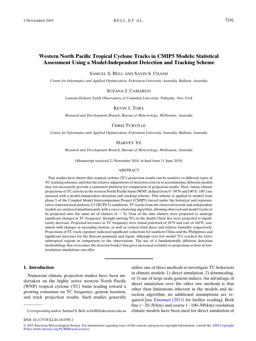 Western North Pacific Tropical Cyclone Tracks in CMIP5 Models