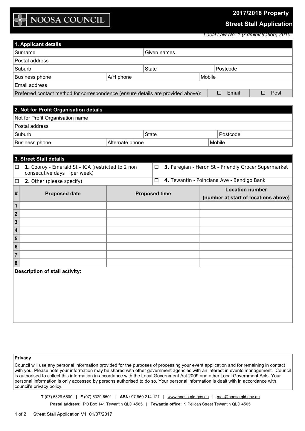 2013/14 Community Land Permits