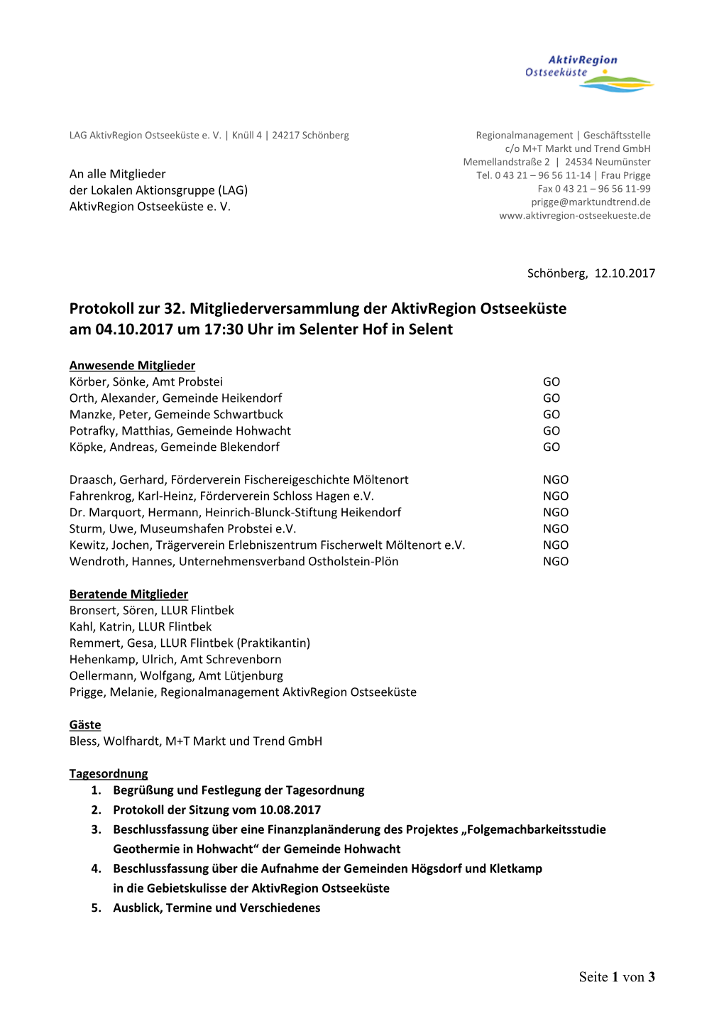 Protokoll 32.-Mitgliederversammlung