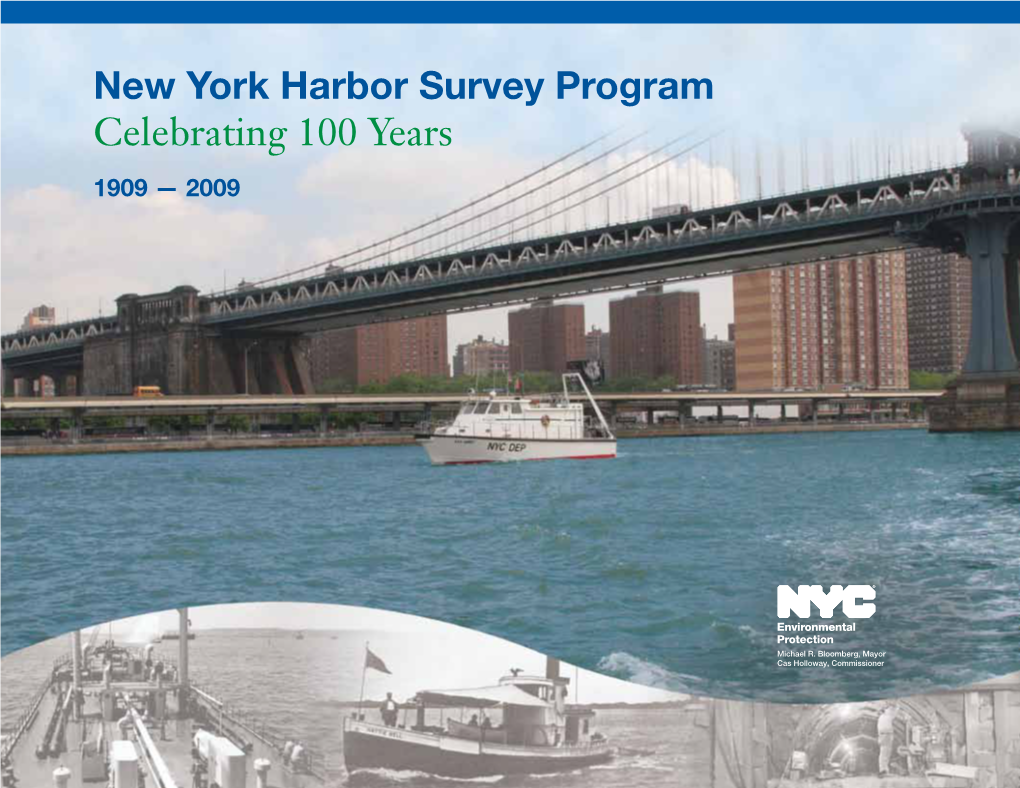 New York Harbor Survey Program Celebrating 100 Years 1909 — 2009